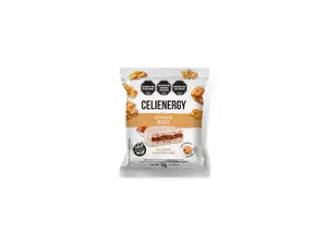 Alfajor Blanco de Nuez relleno de Dulce de Leche CELIENERGY de ADN Natural