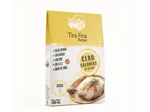 Pasta tira fina cero calorías | Massafit Konjac x 200 grs de Advanced Foods
