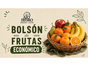 BOLSON DE FRUTAS ECONOMICO de Ajo Negro