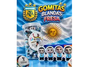GOMITA BLANDA ARGENTINA JUGADOR 24*30 de AL COSTO !