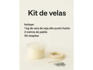 Kit de velas de Albainsumos