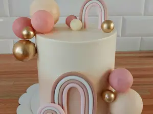 Torta Personalizada Mediana de Almendra Pastelería Artesanal