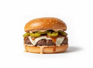 Burger jalapeño de Amadeodelivery