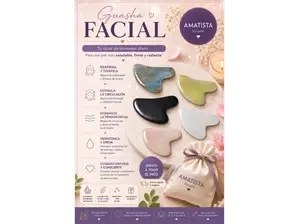 GUA SHA FACIAL (valor x unidad) de Amatista