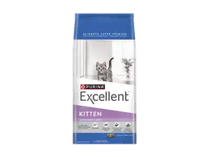 Excellent Gatitos hasta 12 meses con Pollo, Carne y Arroz X 7.5 KG de Animal Park