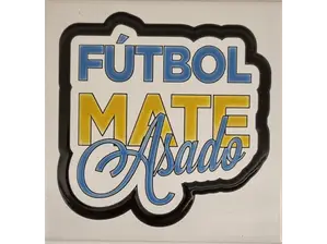 Futbol, Mate y Asado de Annet Ceramicos