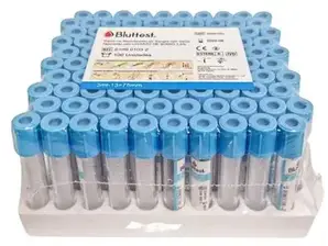 Tubos con citrato al vacio Bluttest 3ml x 100u de ART-LIFE