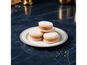 Alfajores cordobeces de dulce de leche, por kg. de Artesanatta
