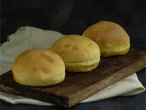 Pan de papa para hamburguesas de Bachi