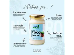 ACEITE DE COCO NEUTRO de Barce