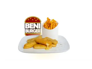 Beni MUZZA con Papas Fritas de BeniBurger
