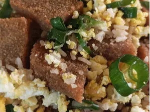 Chaufa VEGETARIANO carne vegetal de Bien Taipá