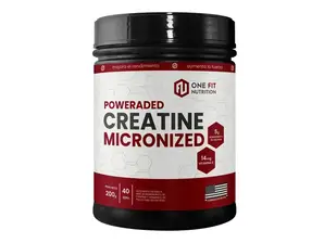 Creatina Monohidrato 200 Grs One Fit (Cada 12 u, 1 Gratis. 13 u total) de Black Supplements