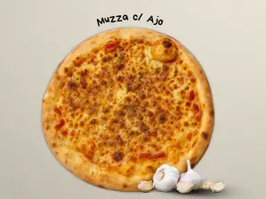 Muzza con Ajo de Pizzería BocaTana