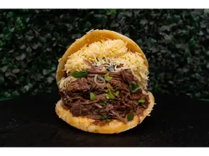 vacio desmechado de bogota arepas