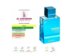 Al Haramain - Amber Oud Aqua Dubai - 100ML de Brava Store