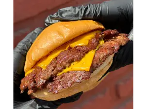 Doble cheeseburger de Bulldog Burgers Caseros