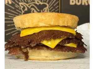 Alfajor Triple cheese de Bulldog Burgers Caseros