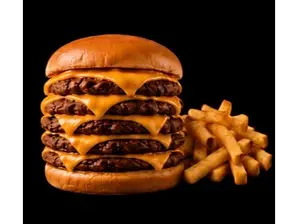 CHEESE CON PAPAS de Bunny Burgers