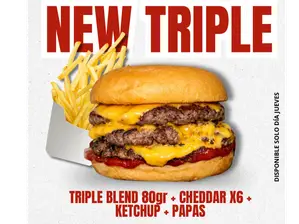 NEW TRIPLE de BURGER K.