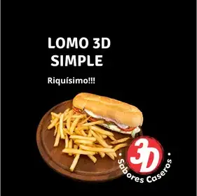 Producto de 3D.SABORESCASEROS