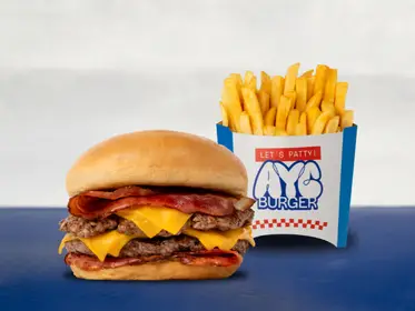 Producto de AYG Burger, San Nicolás.