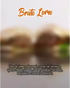 Producto de Bruta Hamburguesa
