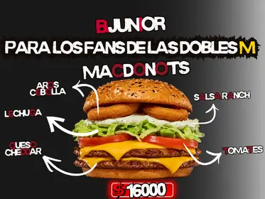 Producto de Burguer junior
