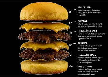 Producto de Cruncheese burger