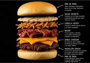 Producto de Cruncheese burger