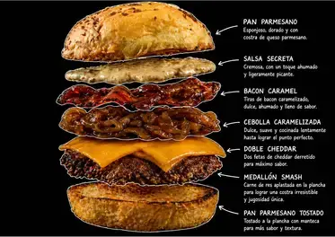 Producto de Cruncheese burger