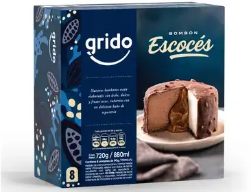 Producto de grido helados
