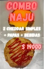 Producto de NaJu burgers