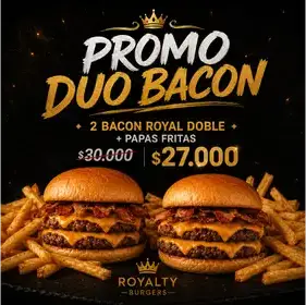 Producto de Royalty Burgers