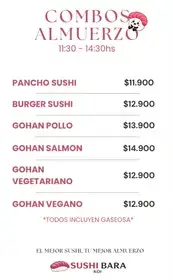 Producto de Sushi Bara