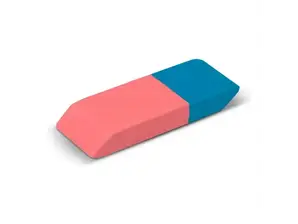 Goma de Borrar azul/rojo de CASA YEYE