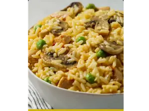 Risoto de calabaza pollo y champignon de Cava & Tabla - Alta Gracia
