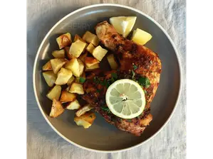 Carne al horno con guarnición de CHERRY VIANDAS