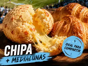 3 KG de chipa + 1 Docena de medialunas de REGALO de chipasol
