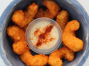 LANGOSTINOS FRITOS APANADOS EN PANKO de Choujou Sushi