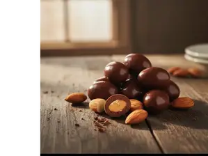 Almendras Bañadas en Chocolate de Coco Nat