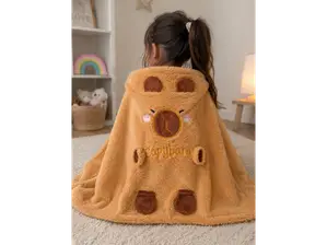 Manta Capibara de coco.tendencias
