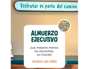 Nuggets de hongos acompanados de spaguetti con crema de limon de Combi Camino San Carlos (Carta Salón)
