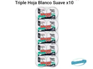 Bolson Triple Hoja Premium x10 de COMODIN