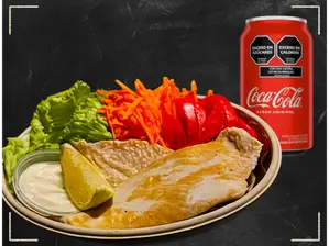 Churrasquito de pollo de Con de todo