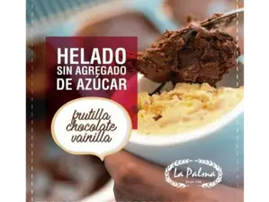 Helado sin agregado de azúcar de Confiteria La Palma