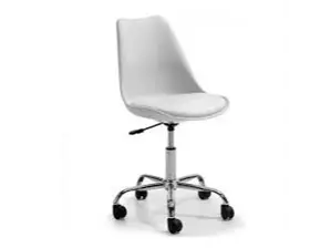 SILLA TULIP BLANCA DE OFICINA de cordobamuebles.com
