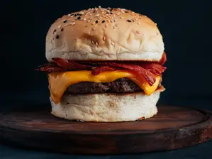 Bacon Cheddar de CrespiBurger