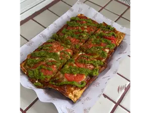 Napolitana estilo Molde de Cru pizza de calle
