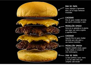 CHEESE BURGER de Cruncheese burger